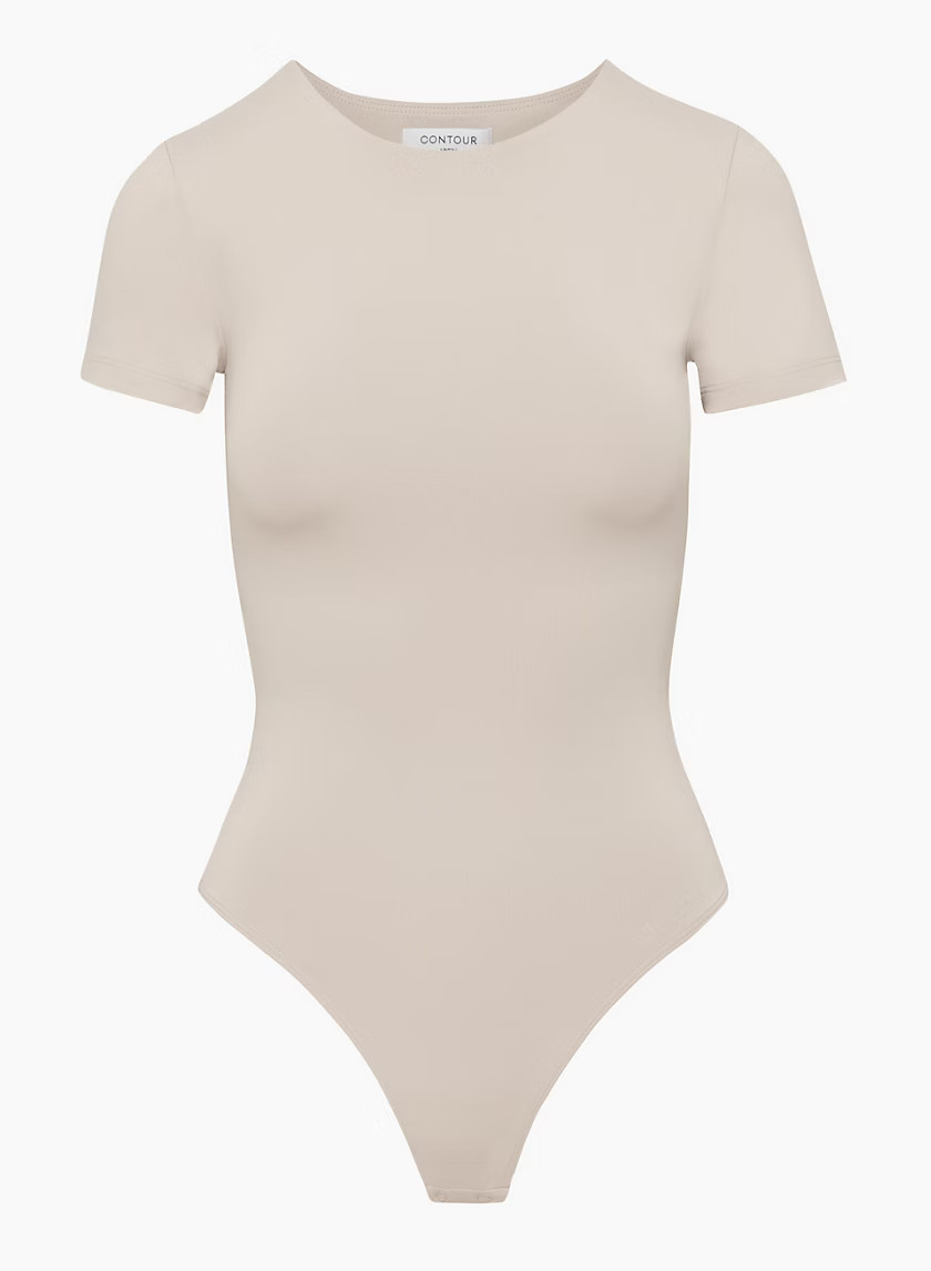 CONTOUR CREW SHORTSLEEVE BODYSUIT | Aritzia