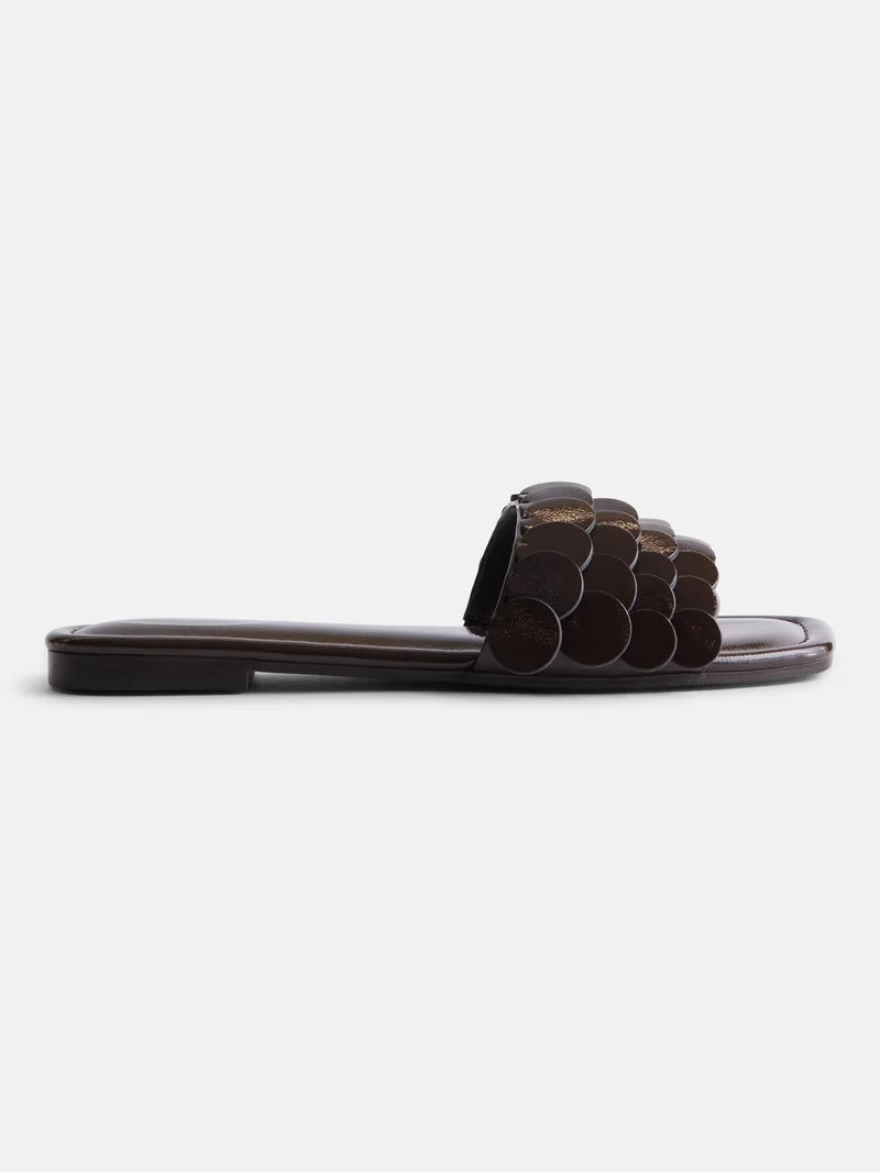Scoop Women's Paillette Slip On Sandals - Walmart.com | Walmart (US)