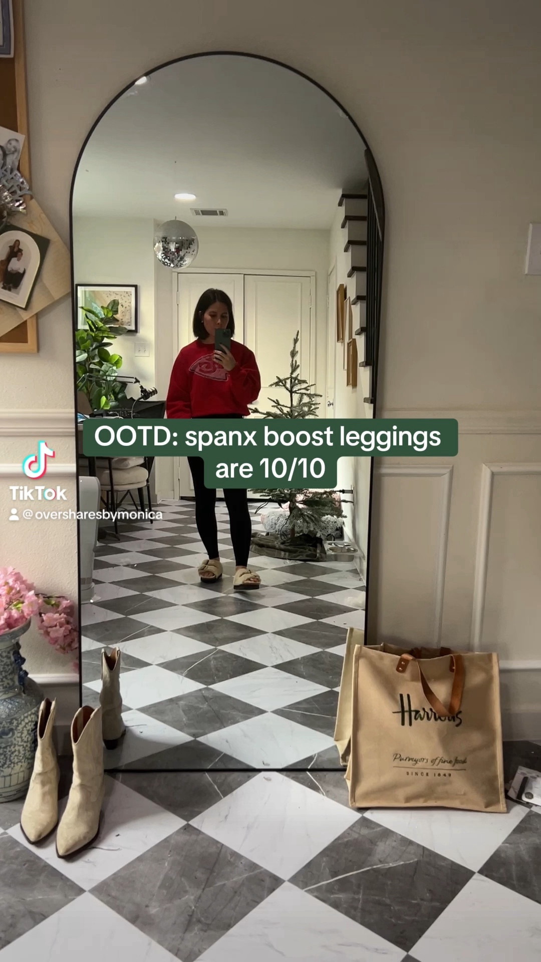 Work from home, comfy outfit, petite, chiefs sweatshirt, spanx leggings, black leggings, workout leggings, Sherpa Birkenstocks, shearling birkenstocks, Arizona Birkenstocks 

#LTKfindsunder100 #LTKVideo #LTKstyletip