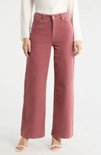Anessa High Waist Wide Leg Jeans | Nordstrom