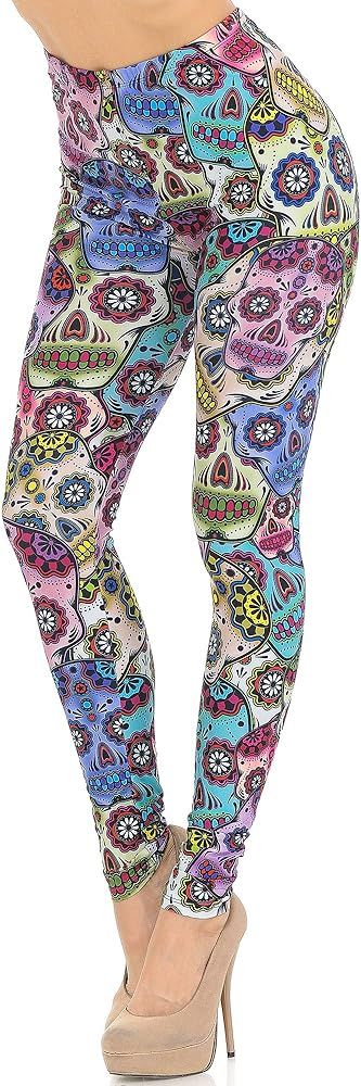 Creamy Soft Leggings - Premium Women's Leggings & Designs - by USA Fashion | Amazon (US)