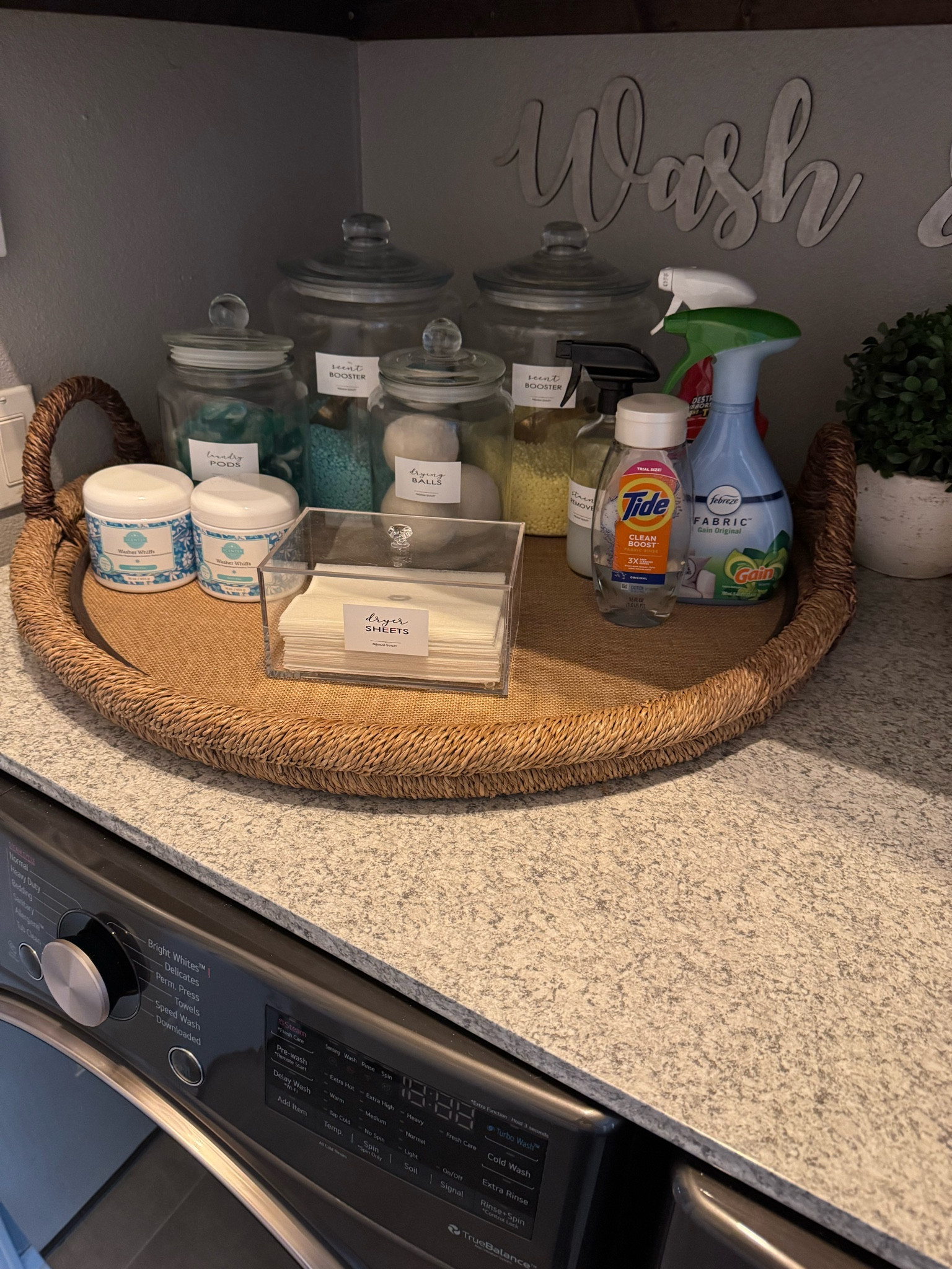 This round tray is large, sturdy, and perfect for organizing a small space!  

#LTKHome #LTKStyleTip #LTKFindsUnder50