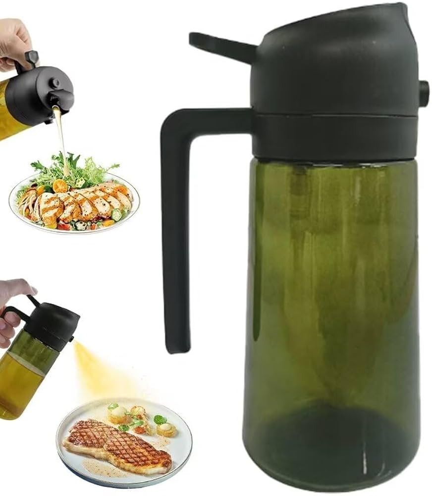 Kitchen Maiden 2 in 1 Oil Dispenser, 2024 New Kitchenmaiden 2 In 1 Oil Sprayer for Cooking，Oliv... | Amazon (US)