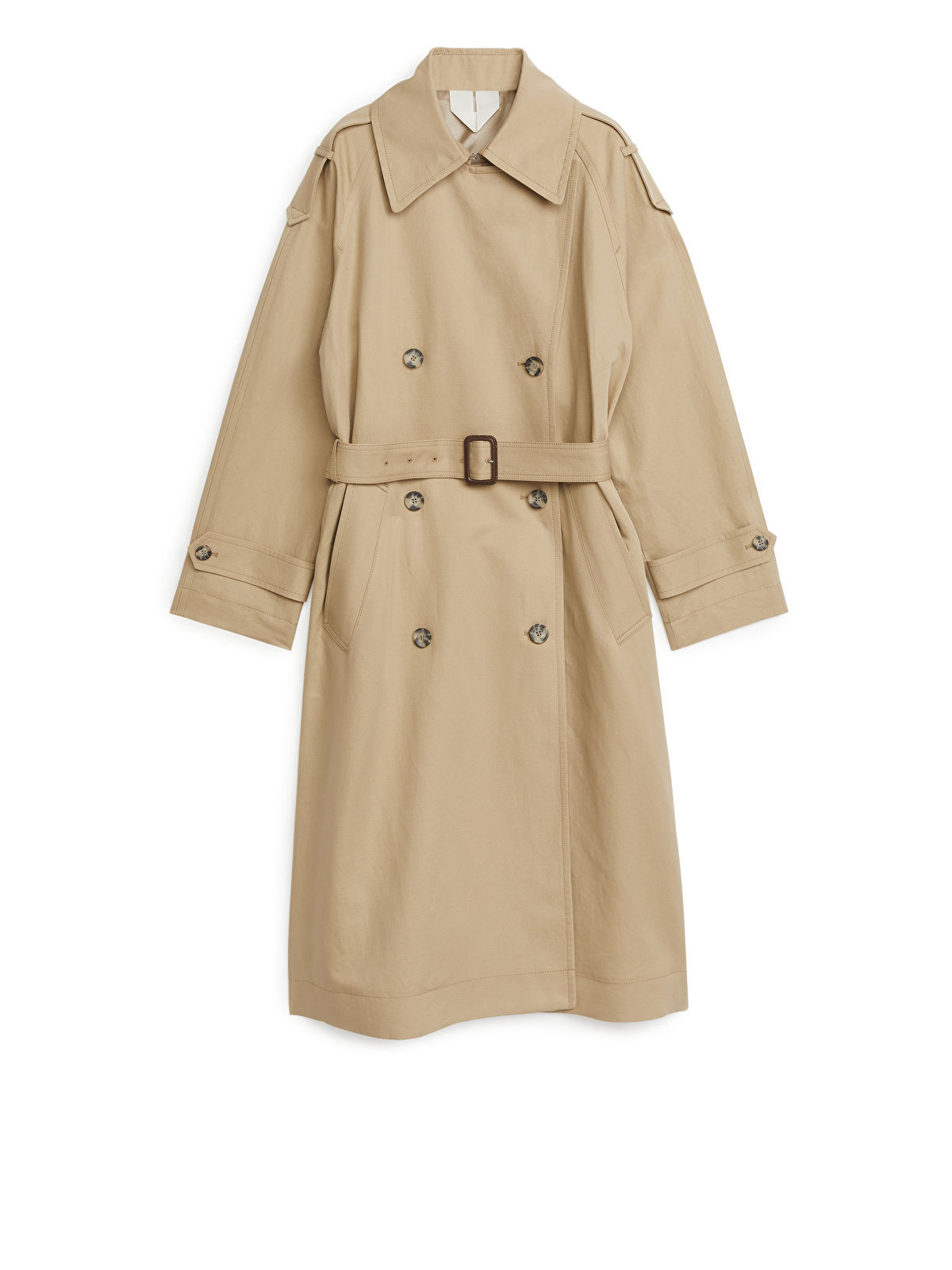 Linen Cotton Trenchcoat | ARKET (EU)