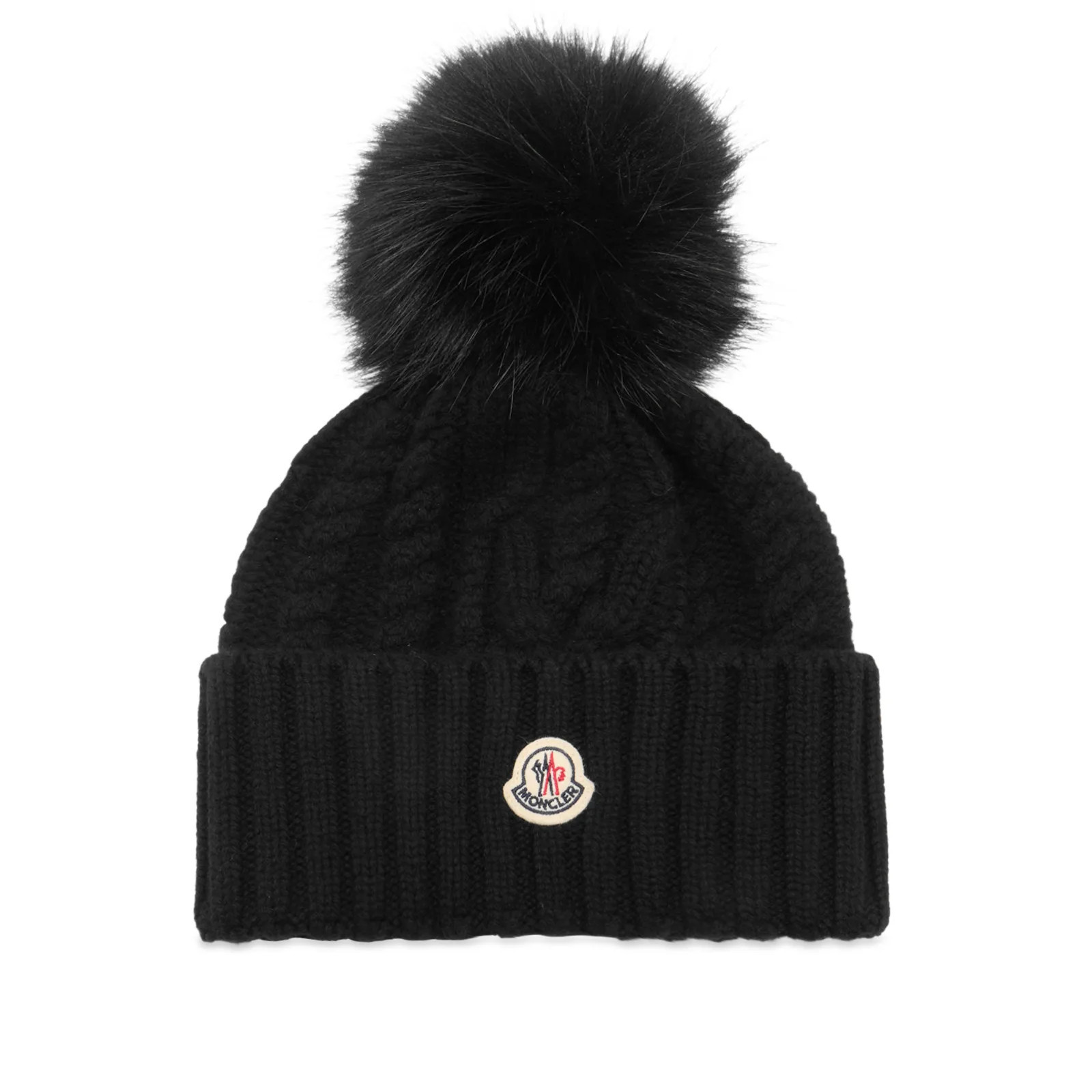 Moncler Women's Beanie Hat in Black | END. Clothing