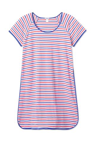 Pima Nightgown in Liberty Stripe | Lake Pajamas