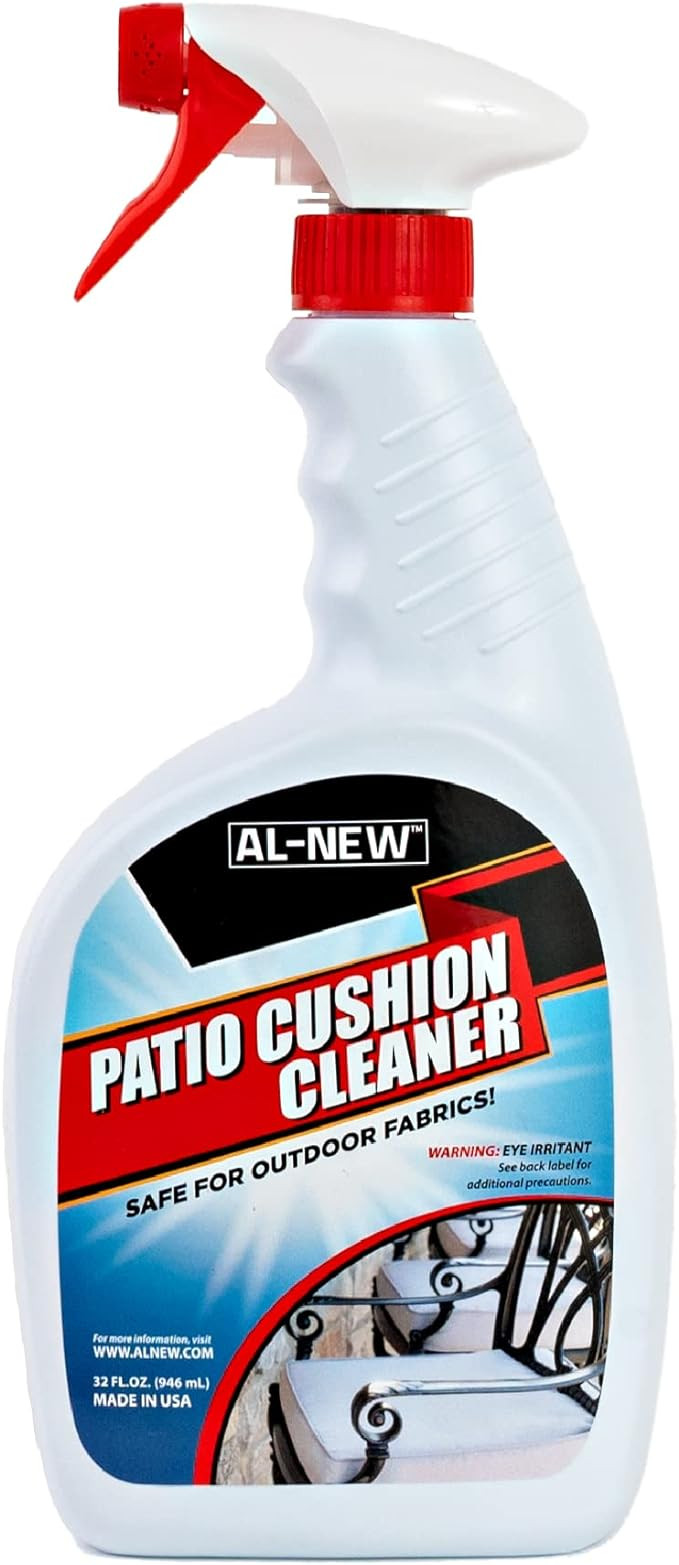 AL-NEW Patio Cushion Cleaner | Safe For Use On Outdoor Fabrics Such As Patio Cushions, Awnings, F... | Amazon (US)