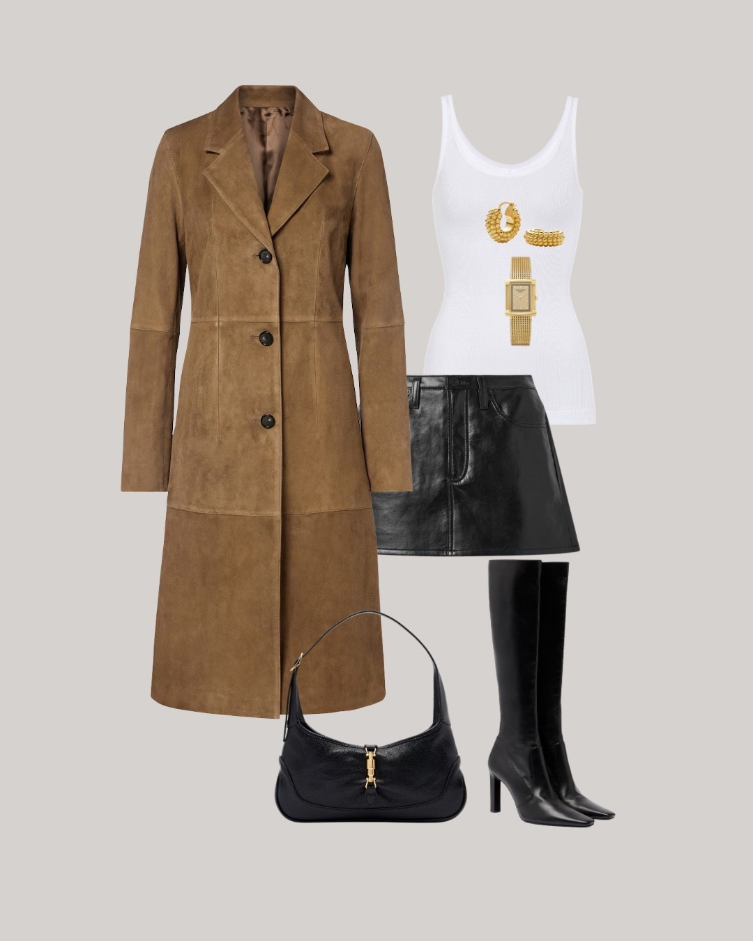 For the ultimate city girl who’s the most confident in suede and leather 🌆

#LTKootd