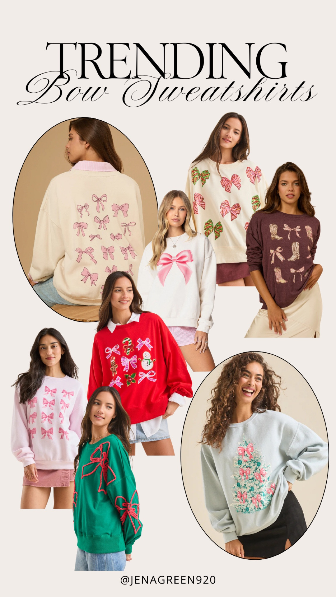Bow Sweatshirts | Bow Style | Coquette Style 

#LTKGiftGuide #LTKSeasonal #LTKHoliday
