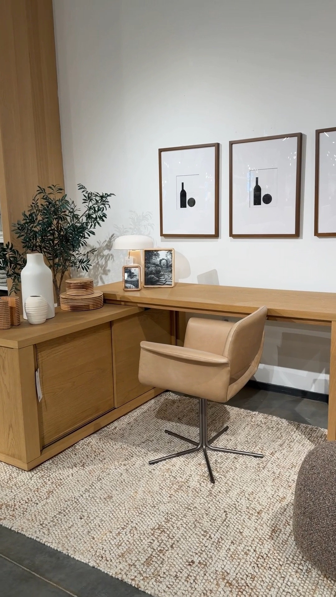 The Cutler L-Shaped Storage Desk (68”) from West Elm is such a smart pick for a modern home office. 💻 Shown here in the light blonde finish (also available in a rich walnut), the beautiful oak wood adds warmth while the architectural frame keeps the look clean and refined. ✨ Designed with plenty of built-in storage compartments, it’s perfect for keeping books, office supplies, and everyday work essentials organized and within reach. 🤎 The reversible L-shape also makes it easy to configure to your space, and its Contract Grade construction means it’s built to last. Linked this desk and other L-shaped desk options for a modern office setup. 🖥️ #WestElm #HomeOfficeInspo #OfficeDesk


#LTKHome #LTKSaleAlert