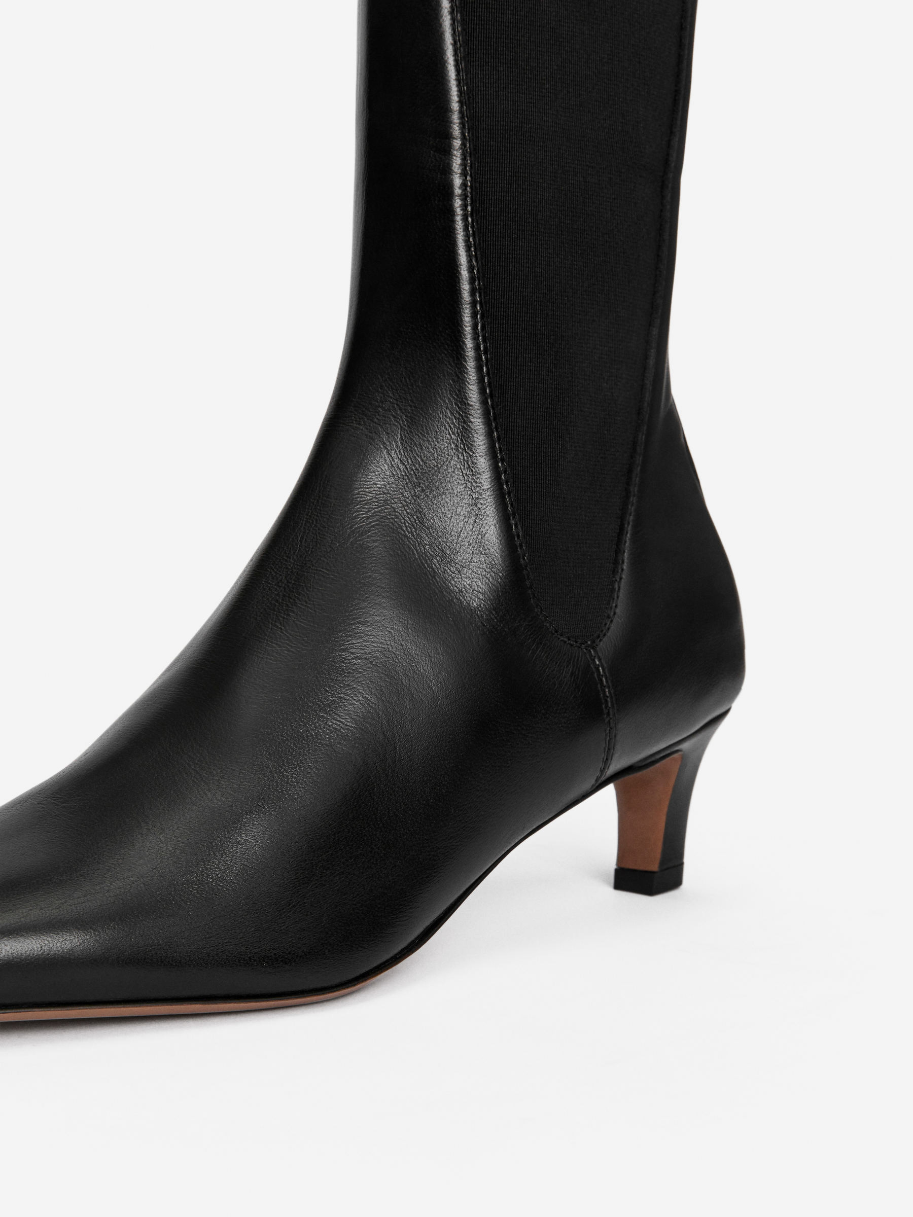 Square-Toe Ankle Boots | Arket UK