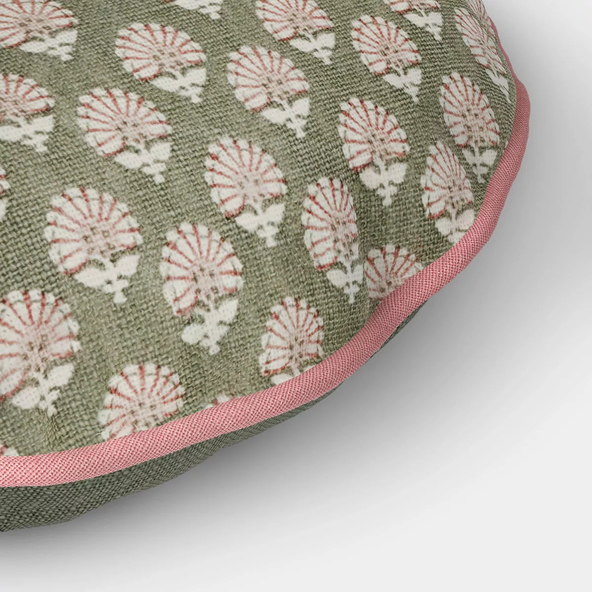 Round Block Print Pillow - Threshold™ | Target
