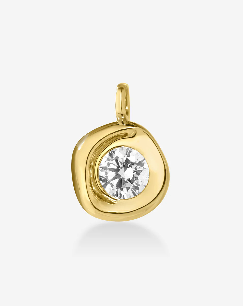 Organic Bezel Pendant | Ring Concierge