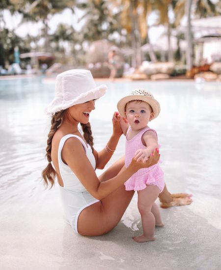 Baby swimsuits 💕

Pink swim, one piece, mommy and me, beach hat, pool day

#LTKSeasonal #LTKfindsunder50 #LTKswim