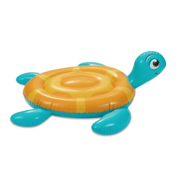 Play Day Inflatable Sea Turtle Water Sprinkler Yard Game, for Kids, Age 3 & up, Unisex | Walmart (US)
