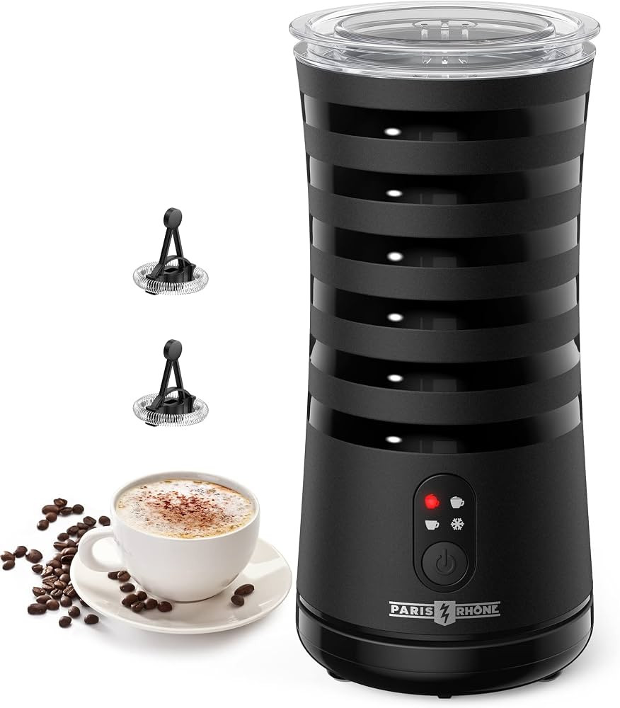 Milk Frother, Paris Rhône Milk Frother and Steamer for Hot and Cold Foam, 4-in-1 Electric milk f... | Amazon (US)