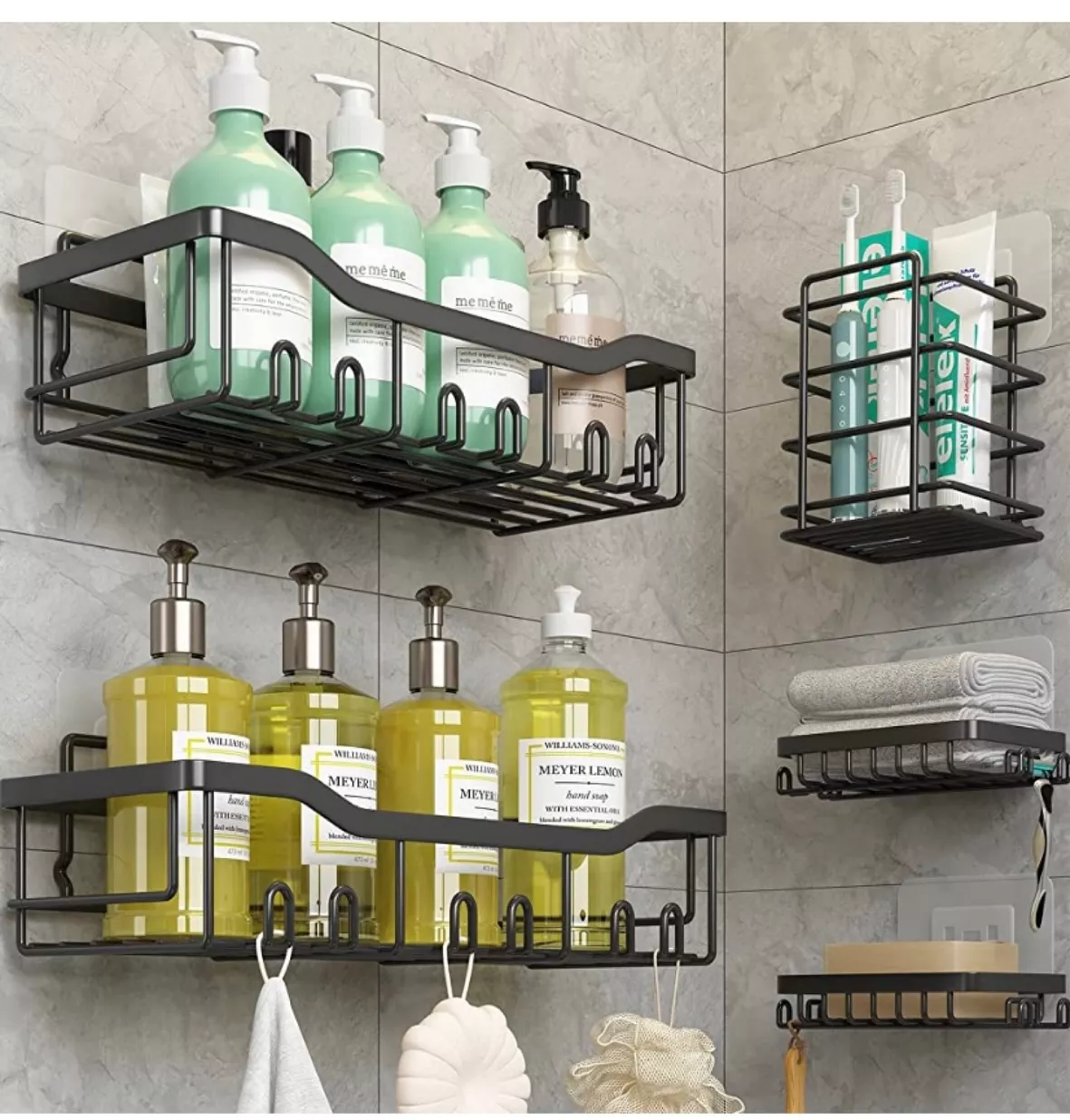 Coraje Shower Organizer [5-Pack] … curated on LTK