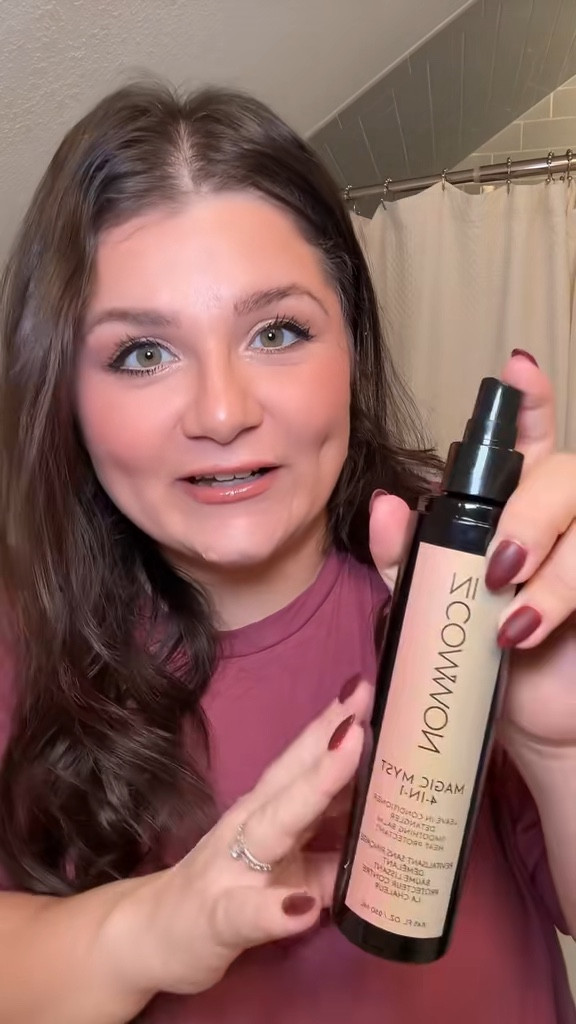 This Magic Myst spray 1000% lives up to its name. It softens, detangles, and makes the knots slip right out so we can actually get out the door on time without any tantrums also use it on myself and I love that it smells so nice, keeps my hair frizz-free, and heat protects it. Tagging it here because every mom deserves easier mornings * #hairdetangler #momhack #hairtok #hairproduct #curlyhair #incommon

#LTKmomlife #LTKBeauty #LTKgrwm