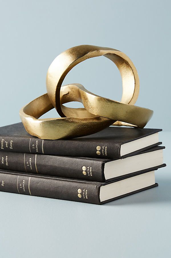 Knotted Decorative Object By Anthropologie in Gold | Anthropologie (US)