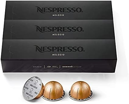 Nespresso Capsules VertuoLine, Melozio, Medium Roast Coffee, 30 Count Coffee Pods, Brews 7.77 Oun... | Amazon (US)