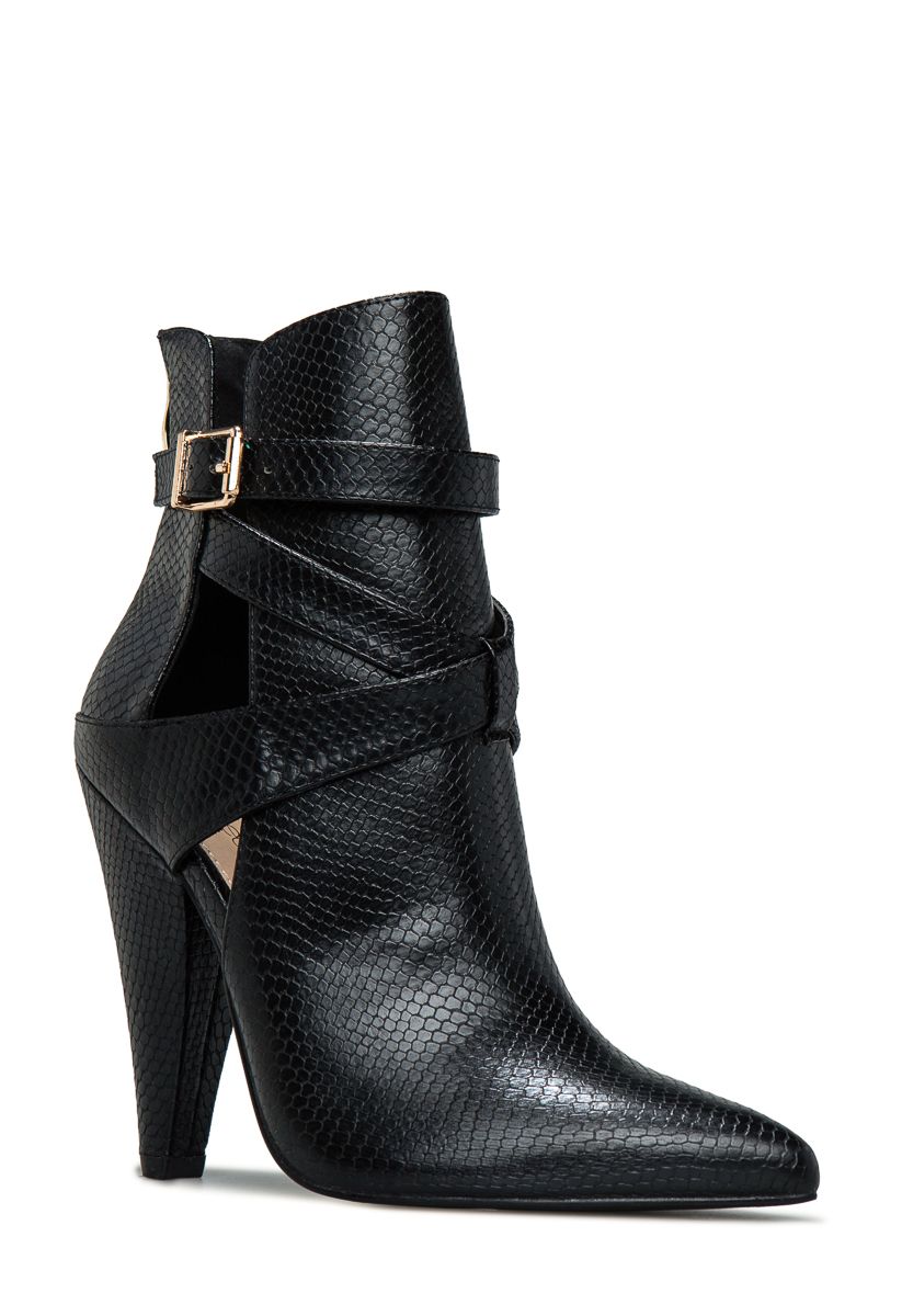 DARCI CONE HEELED BOOTIE | ShoeDazzle