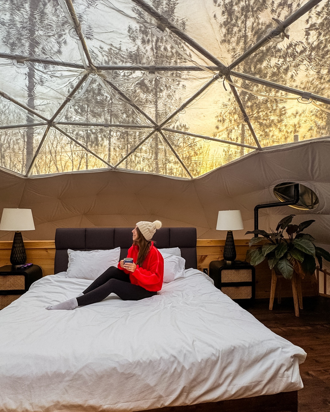 Cozy winter outfit 

We stayed in a glamping dome during the winter months and I packed all my winter essentials to stay warm. I love a Sherpa sweater, I linked the exact one I have however currently sold out in the color I have on. Also linking my favorite leggings and hat to stay warm in the winter  

#LTKFindsUnder50 #LTKActive #LTKSeasonal