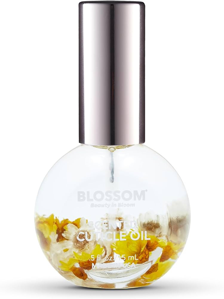 Blossom Hydrating, Moisturizing, Strengthening, Scented Cuticle Oil, Infused with Real Flowers, M... | Amazon (US)