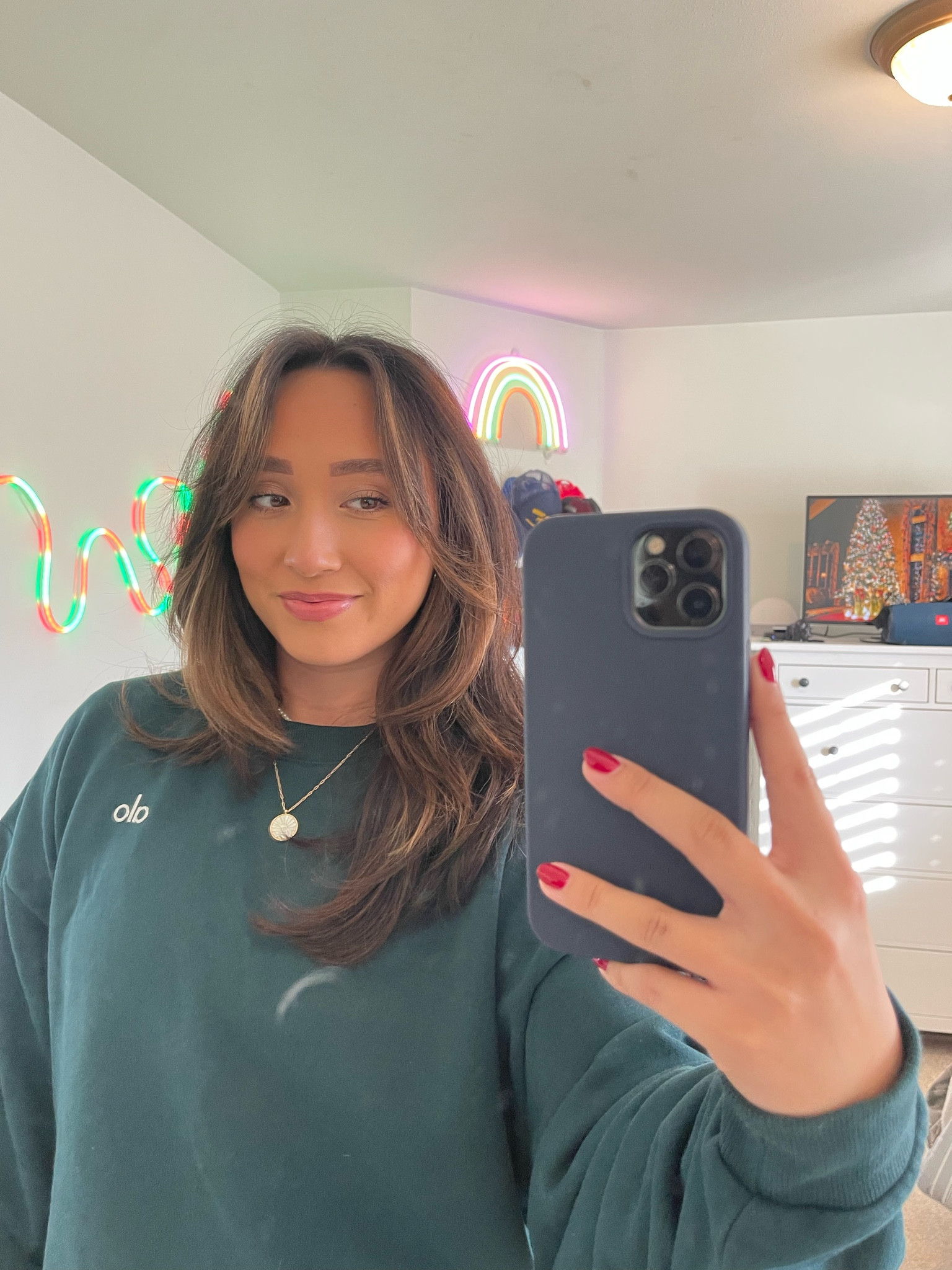 Love me a good Christmas selfie 