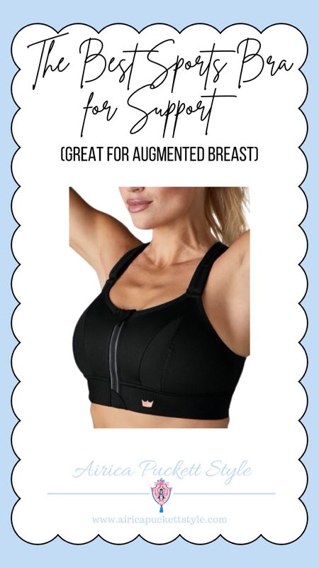 This is the BEST sports bra! 

Fitness - workout clothes - sports bras 

#LTKunder100 #LTKfit #LTKcurves