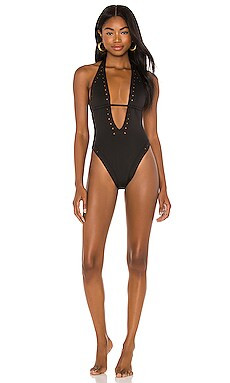 GIGI C Carrie One Piece in Black from Revolve.com | Revolve Clothing (Global)