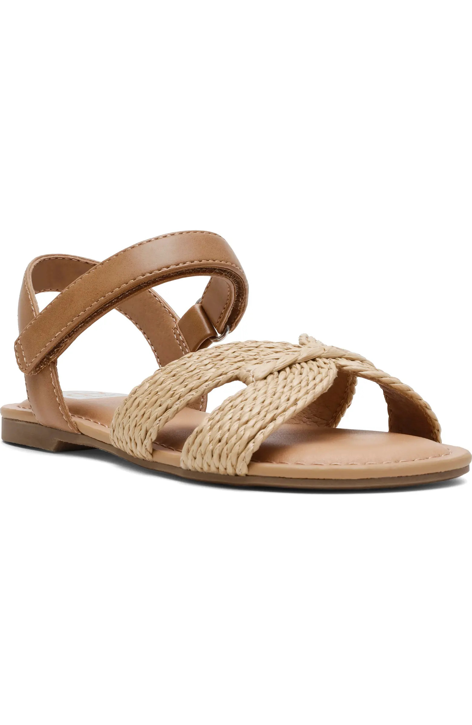 DV by Dolce Vita Kids' Chelly Raffia Sandal | Nordstromrack | Nordstrom Rack