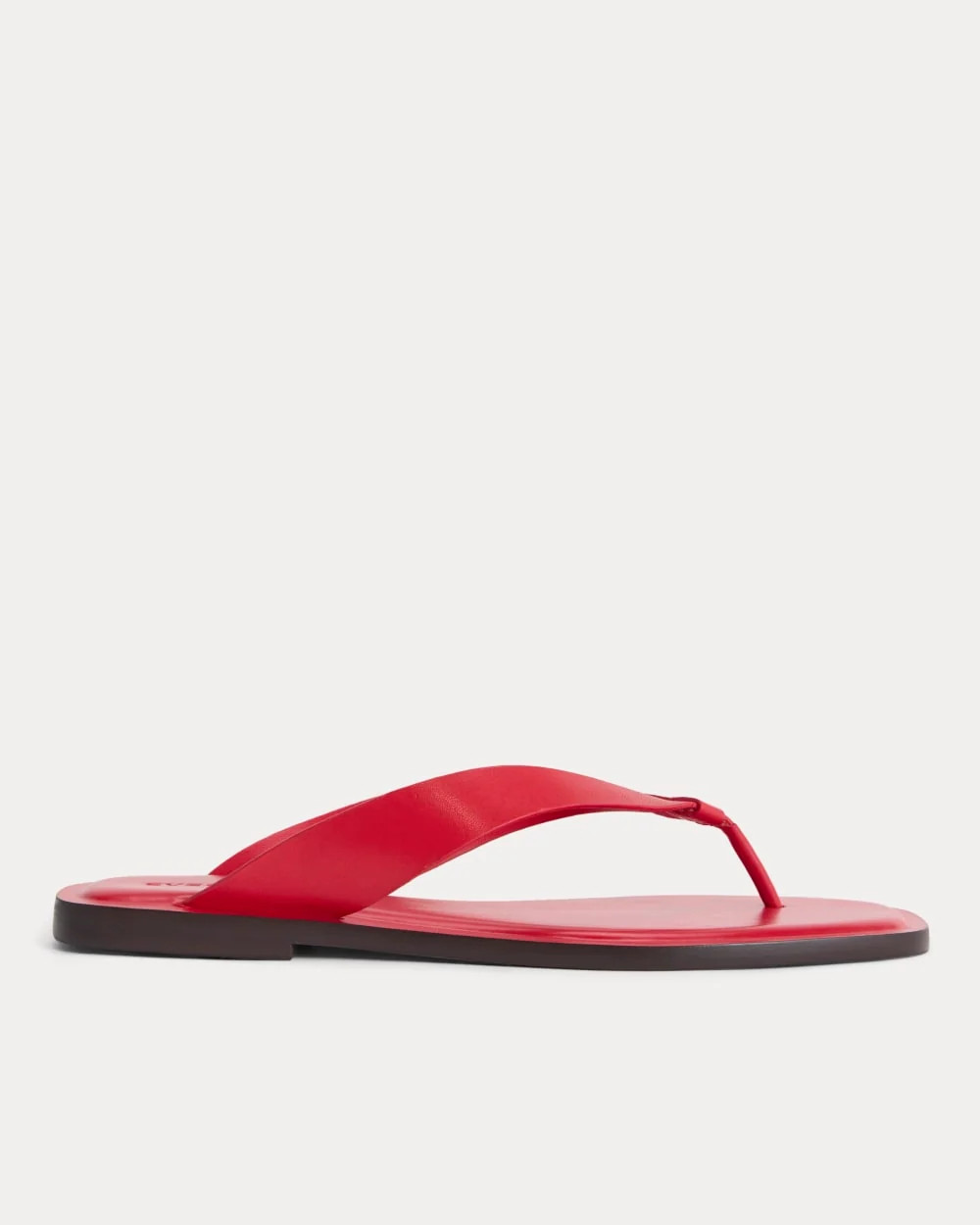 The Leather Flip Flop | Classic Red Leather | Everlane