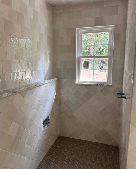 Bathroom tile going in 🤩

#LTKStyleTip #LTKHome