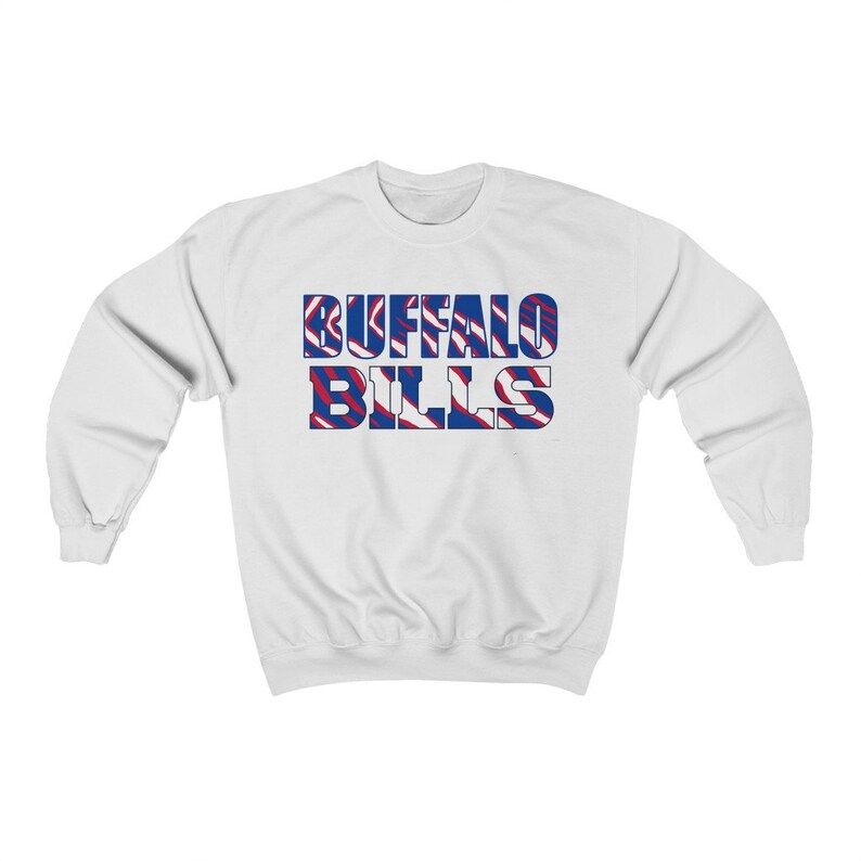 Buffalo Bills Zubas Crewneck Sweatshirt | Etsy (US)