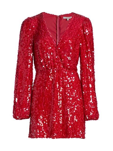 Carrie Sequined Mini Dress | Saks Fifth Avenue