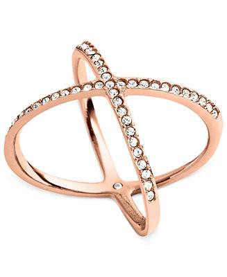 Michael Kors Circle X Ring | Macys (US)