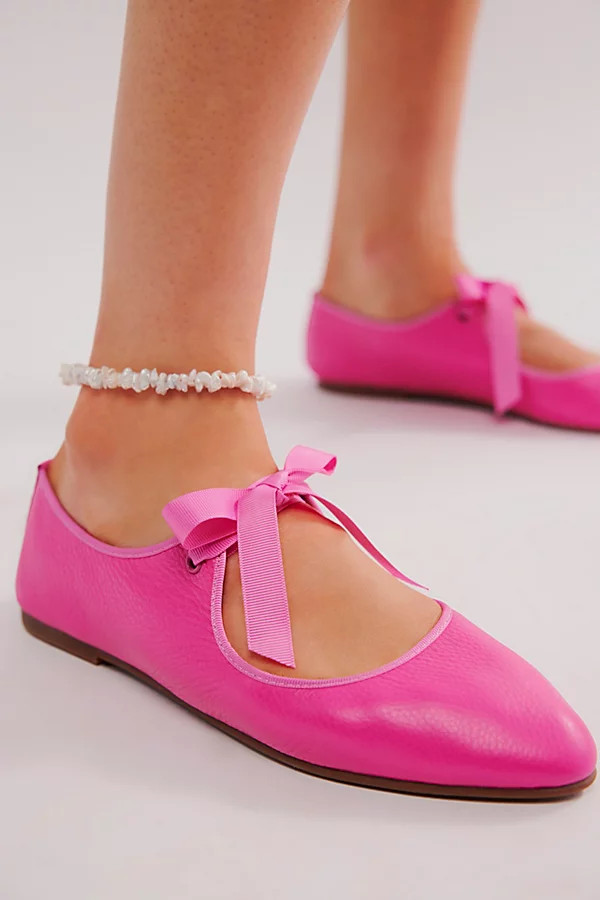 Tied With A Bow Ballet Flats | Free People (Global - UK&FR Excluded)