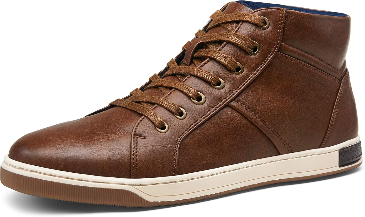 Jousen Men's Casual Shoes High Top Fashion Sneaker Lightweight Men Boots Shoes | Amazon (US)