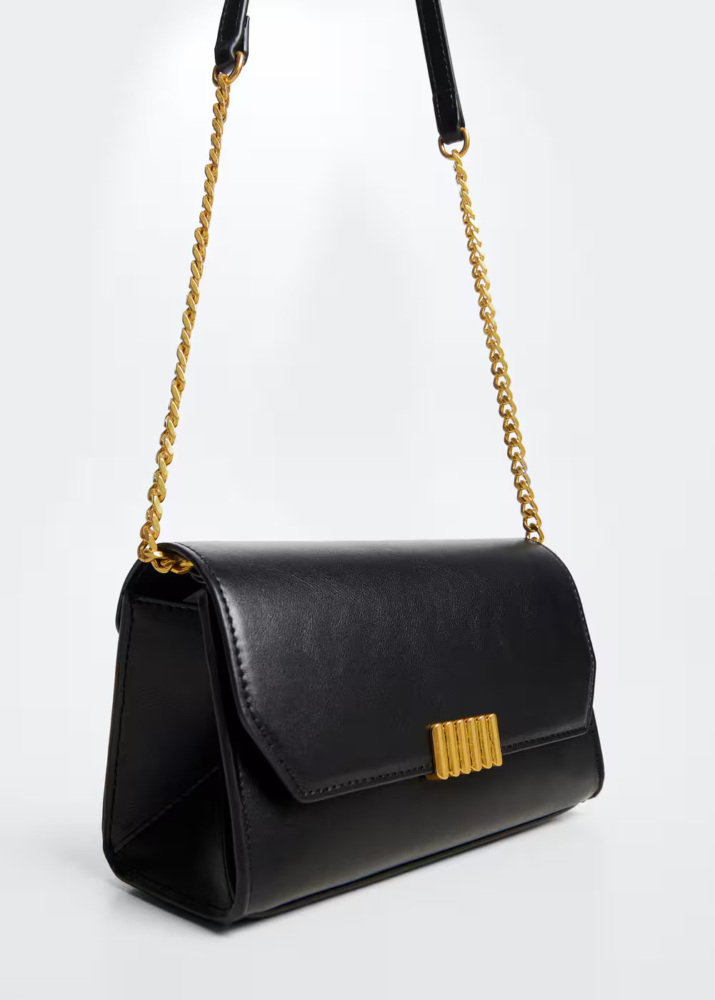 Long chain handle bag -  Women | Mango USA | MANGO (US)
