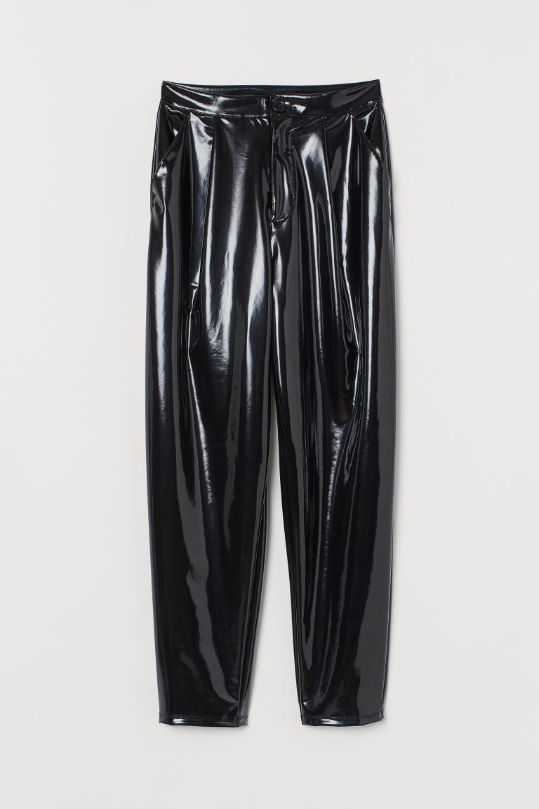 H & M - Patent Pants - Black | H&M (US + CA)