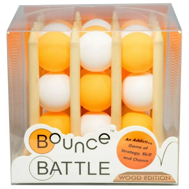 Bounce Battle Wood Edition Game Set - an Addictive Game of Strategy, Skill & Chance - Walmart.com | Walmart (US)