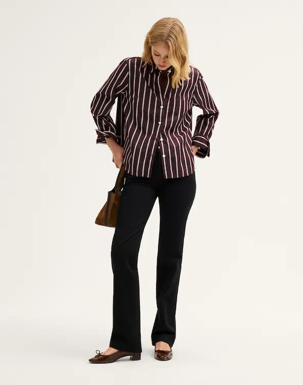 The Signature Y-Neck Shirt | Madewell