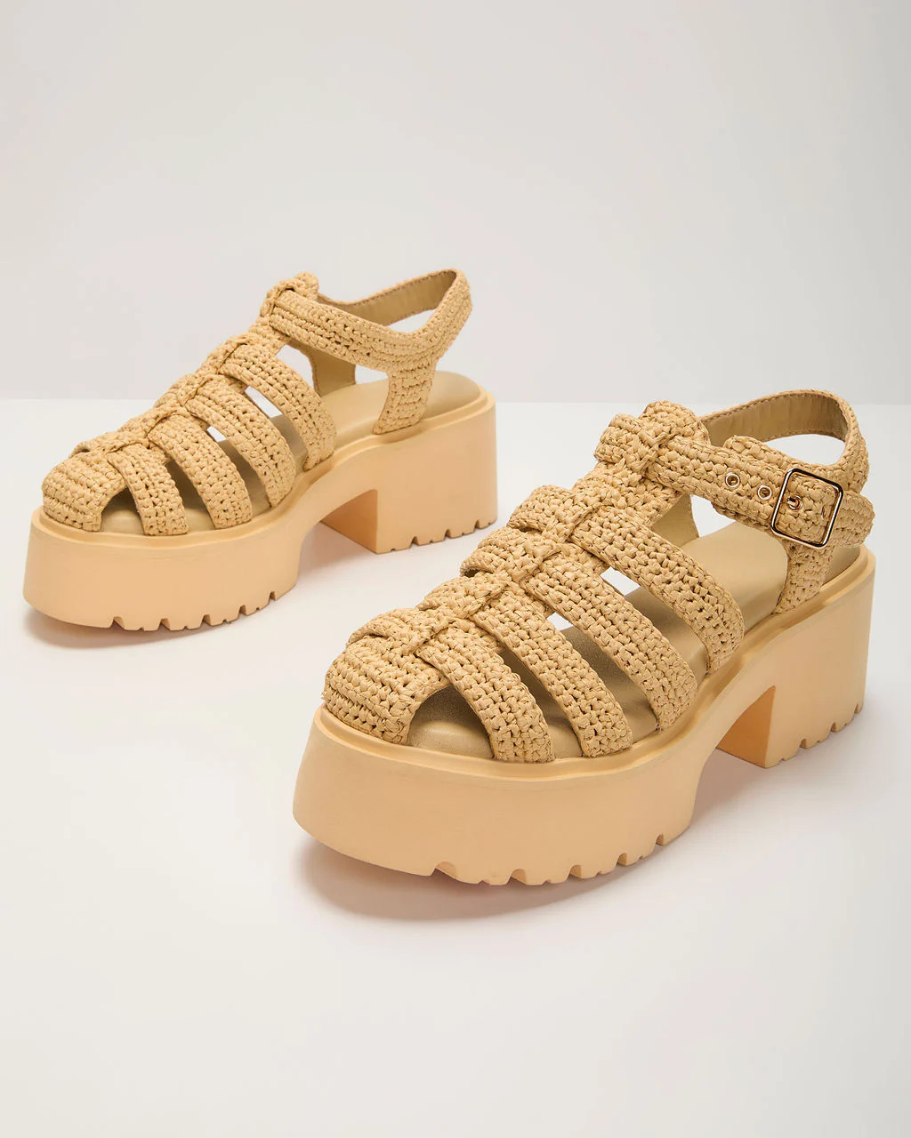 Samantha Woven Platform Sandals | VICI