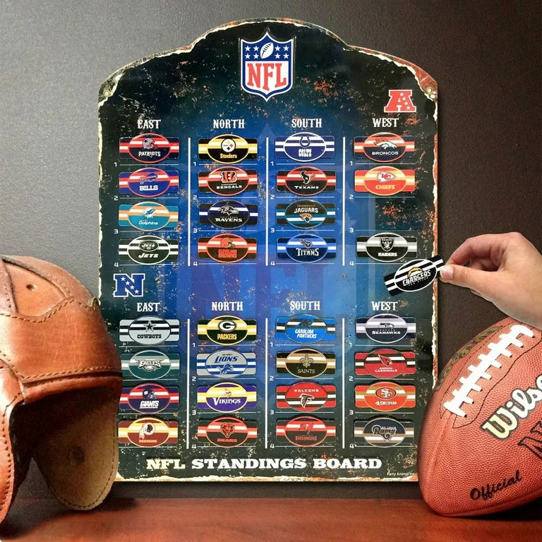 The Party Animal  NFL Magnetic Standings Board | Walmart (US)
