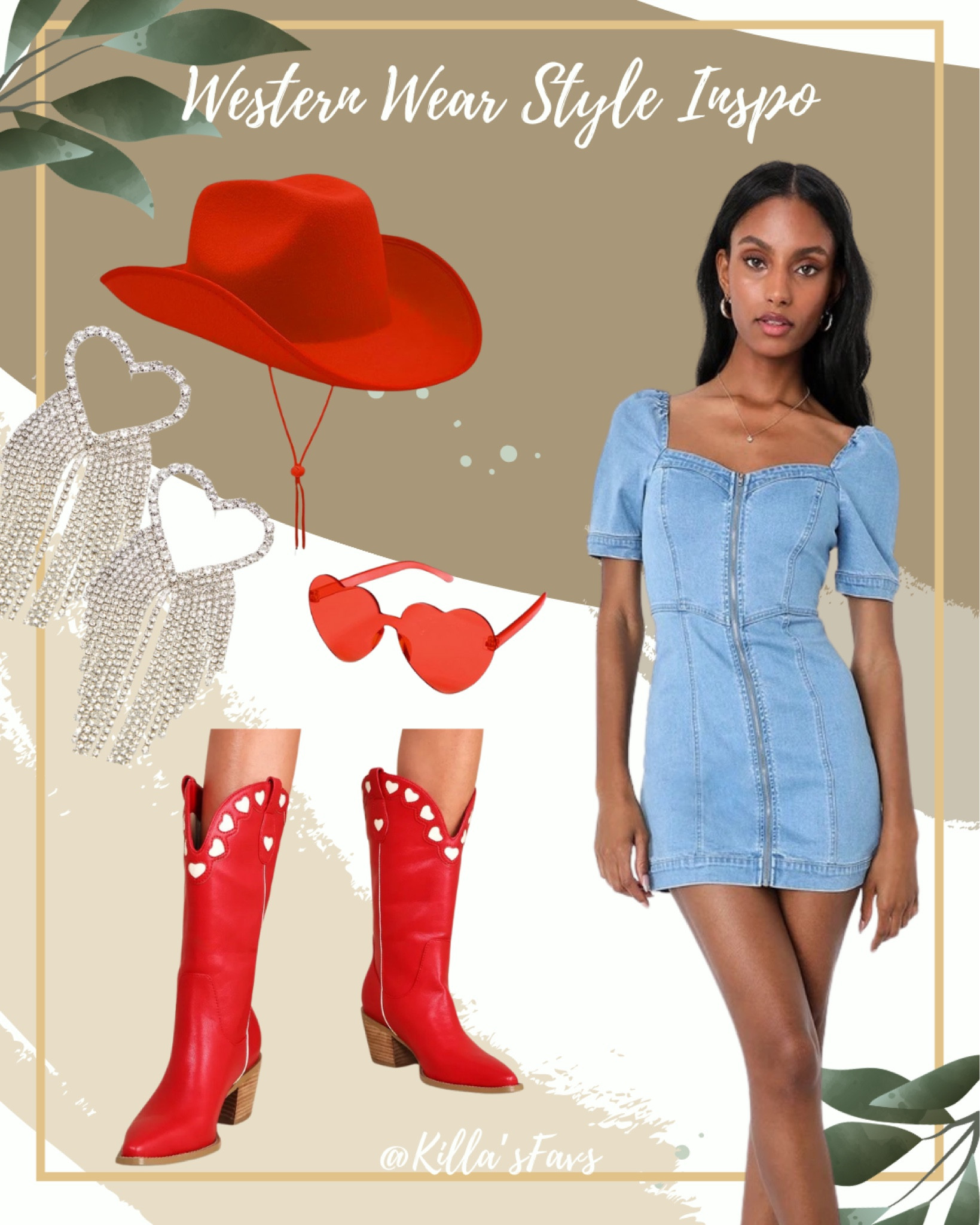 Western wear is trending for 2024🤠

Make sure you have some key western pieces to spice up your wardrobe this spring and summer! Plus, who doesn’t love a little country😉

#westernwear #western #cowboy #cowgirl #trending #trendingstyle #trendy #spring #springfashion #country #boots #denim 

#LTKFestival #LTKshoecrush #LTKstyletip