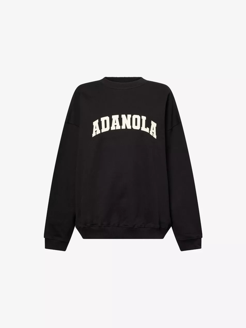 Varsity Oversized Cotton Sweatshirt | Selfridges