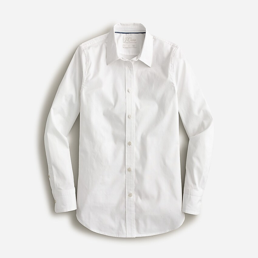 Slim-fit stretch cotton poplin shirt | J. Crew US
