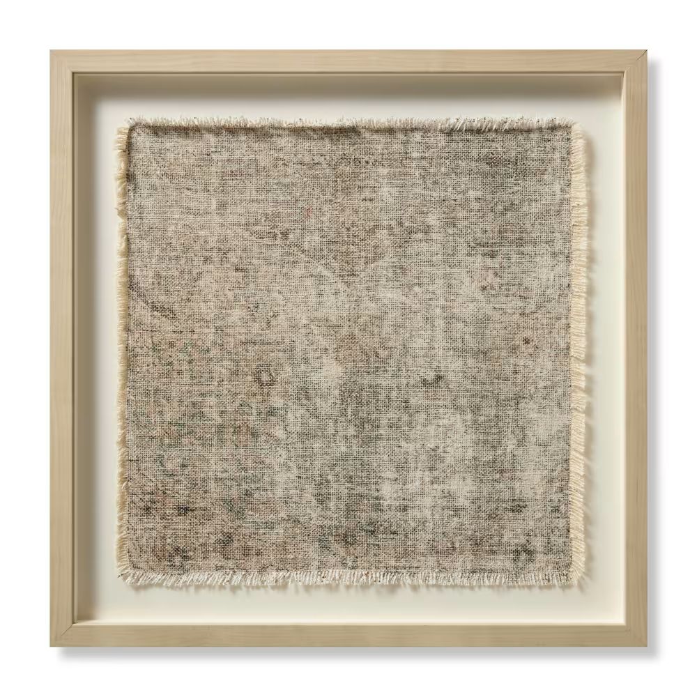 Wickford Framed Textile | Magnolia