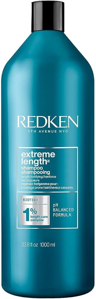 Redken Extreme Length Biotin Shampoo For Longer Hair – Promotes Healthy Hair Growth, Strengthen... | Amazon (US)