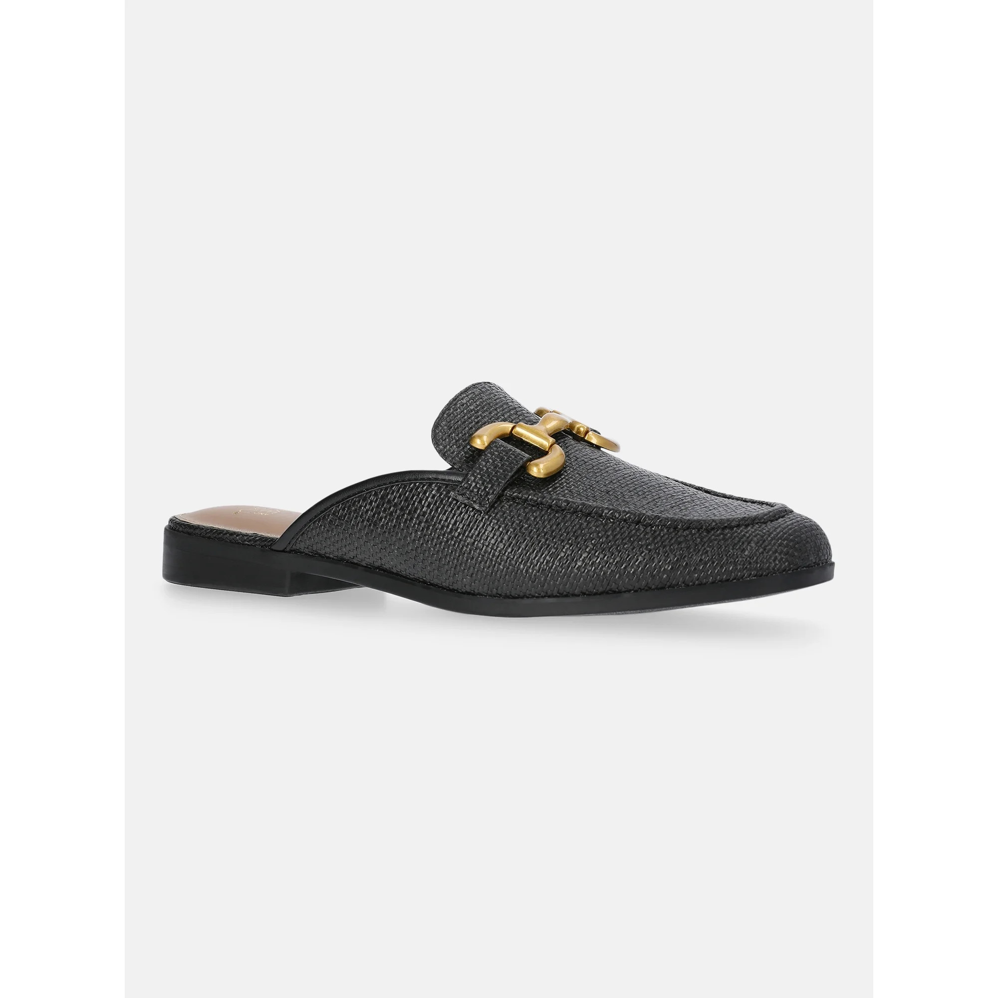 Time and Tru Women's Buckle Loafer Mules | Walmart (US)
